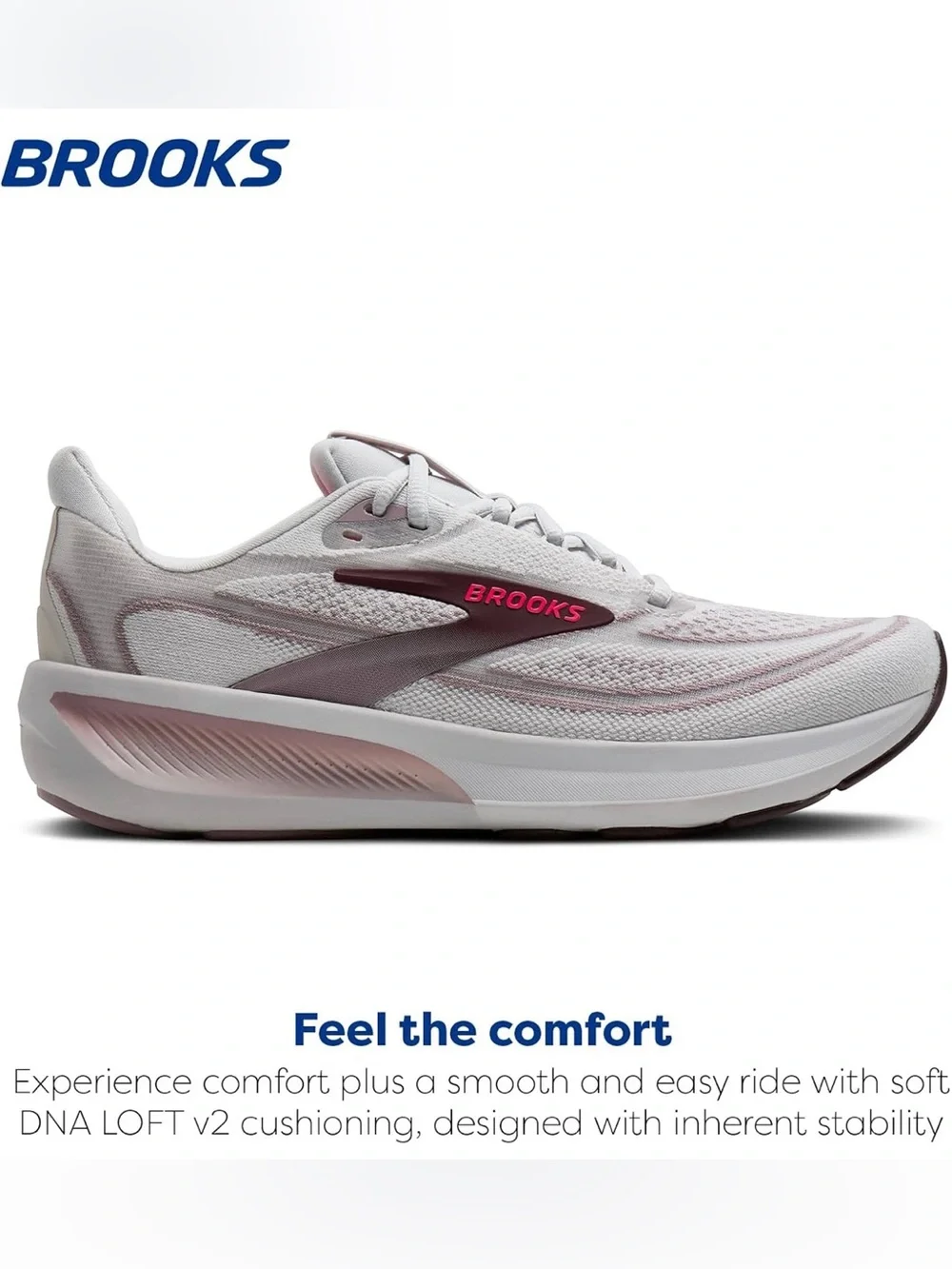 New Brooks Women’s Revel 9 Neutral Running/Walking Shoe Size 7.5
